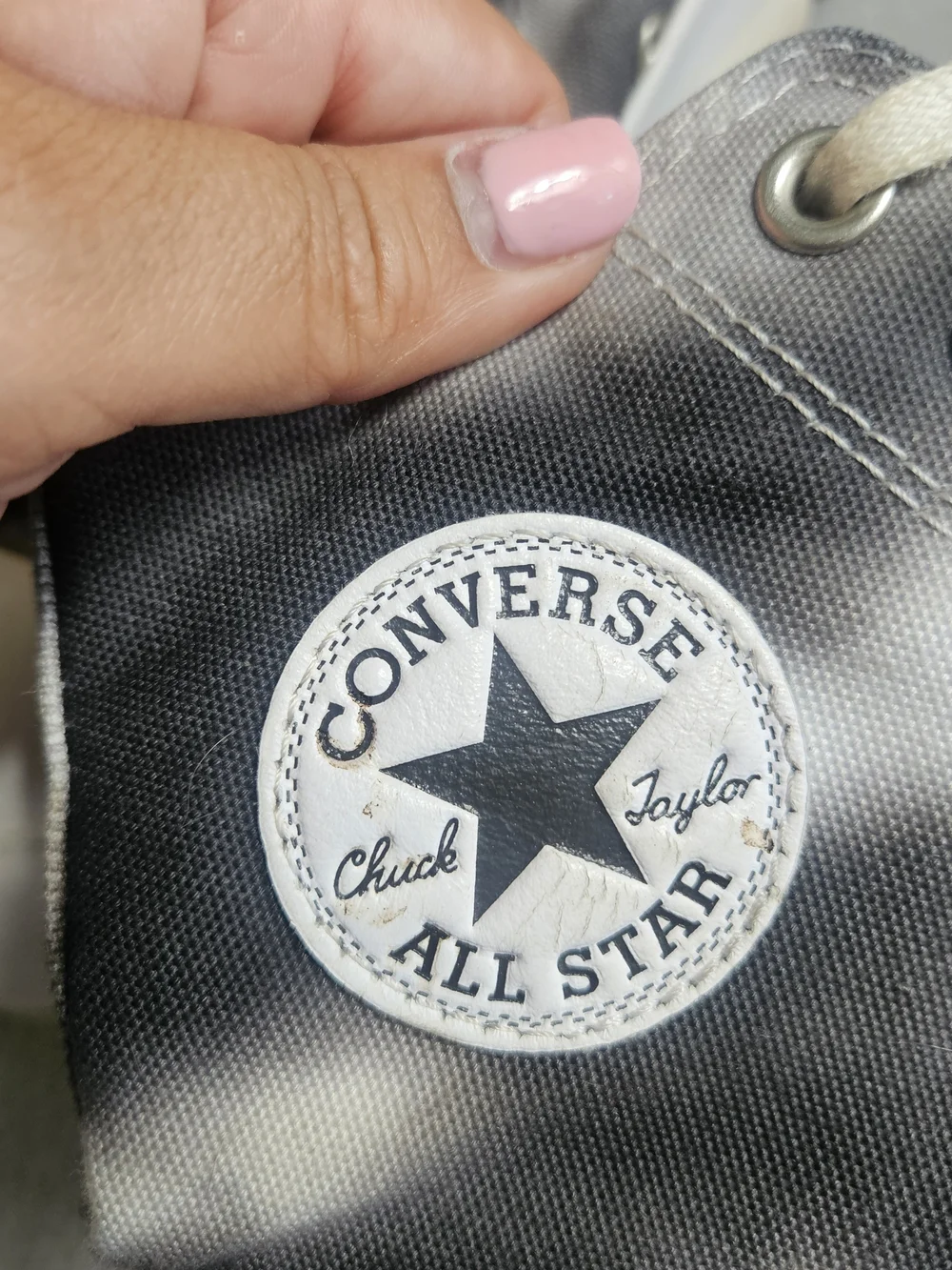Converse Chuck Taylor Lugged Tie Dye High Top Platform Sneakers Black Grey 9 - Picture 11 of 13
